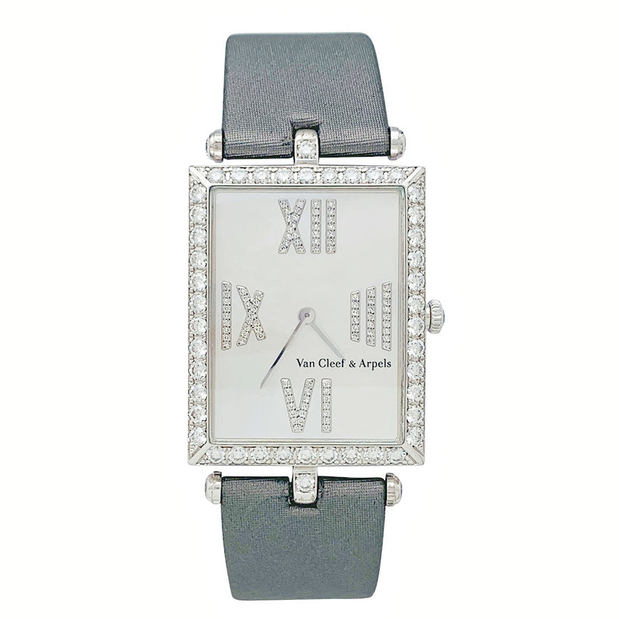 Montre Van Cleef & Arpels Classique Arpels or blanc et diamants