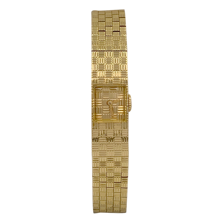 Montre vintage Boucheron or jaune.