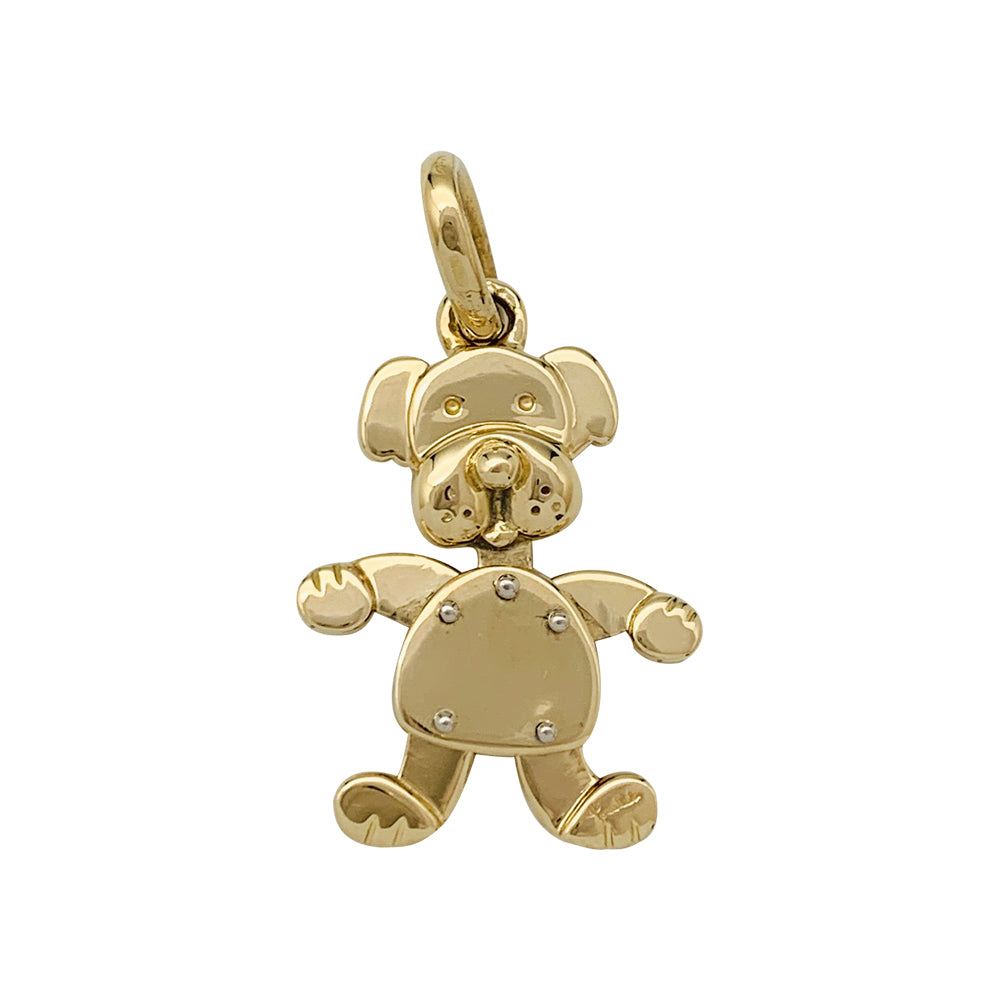 Pomellato pendant, "Braque", in yellow gold.