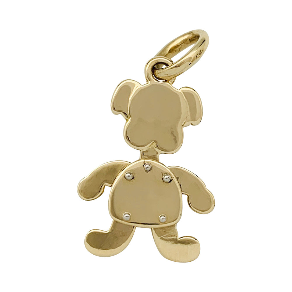 Pomellato pendant, "Braque", in yellow gold.