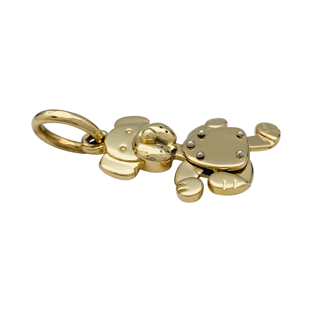 Pendentif Pomellato, "Braque", en or jaune.