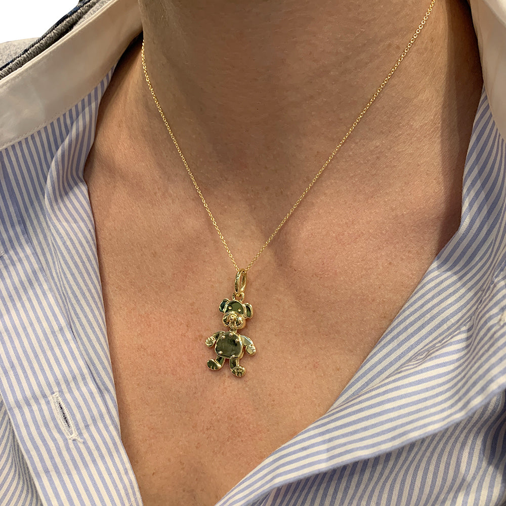Pomellato pendant, "Braque", in yellow gold.