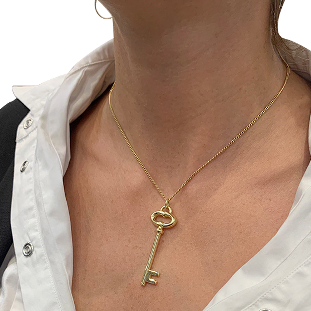 Tiffany&Co. pendant, "Tiffany Keys", yellow gold.