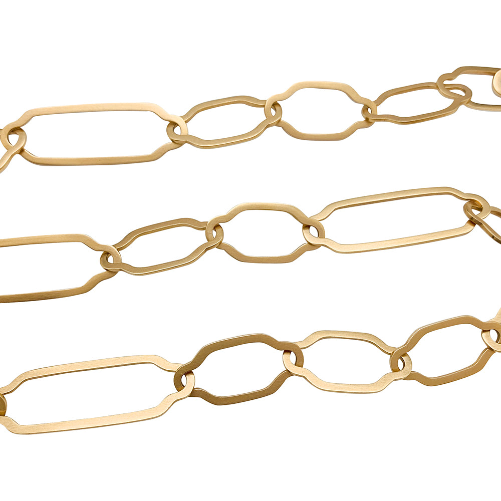 Pomellato necklace, "Victoria", rose gold, jet.