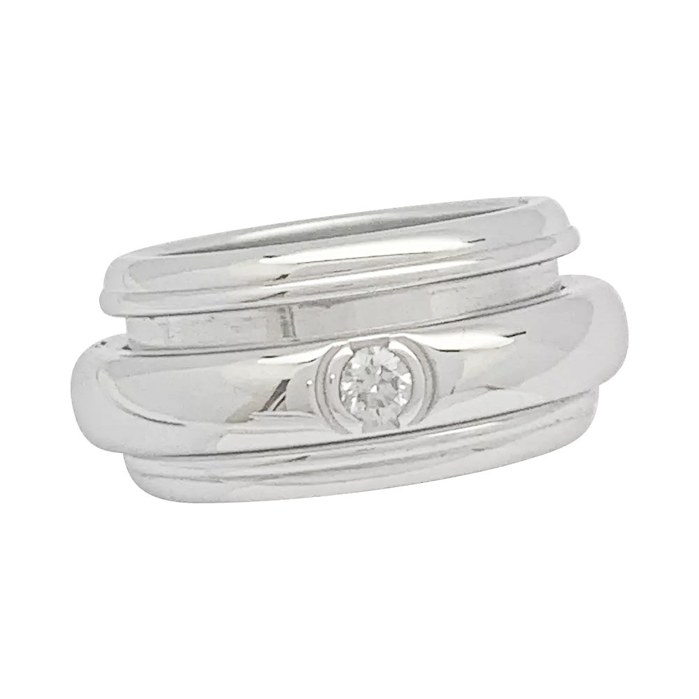 Bague Piaget "Possession" en or blanc, diamant.