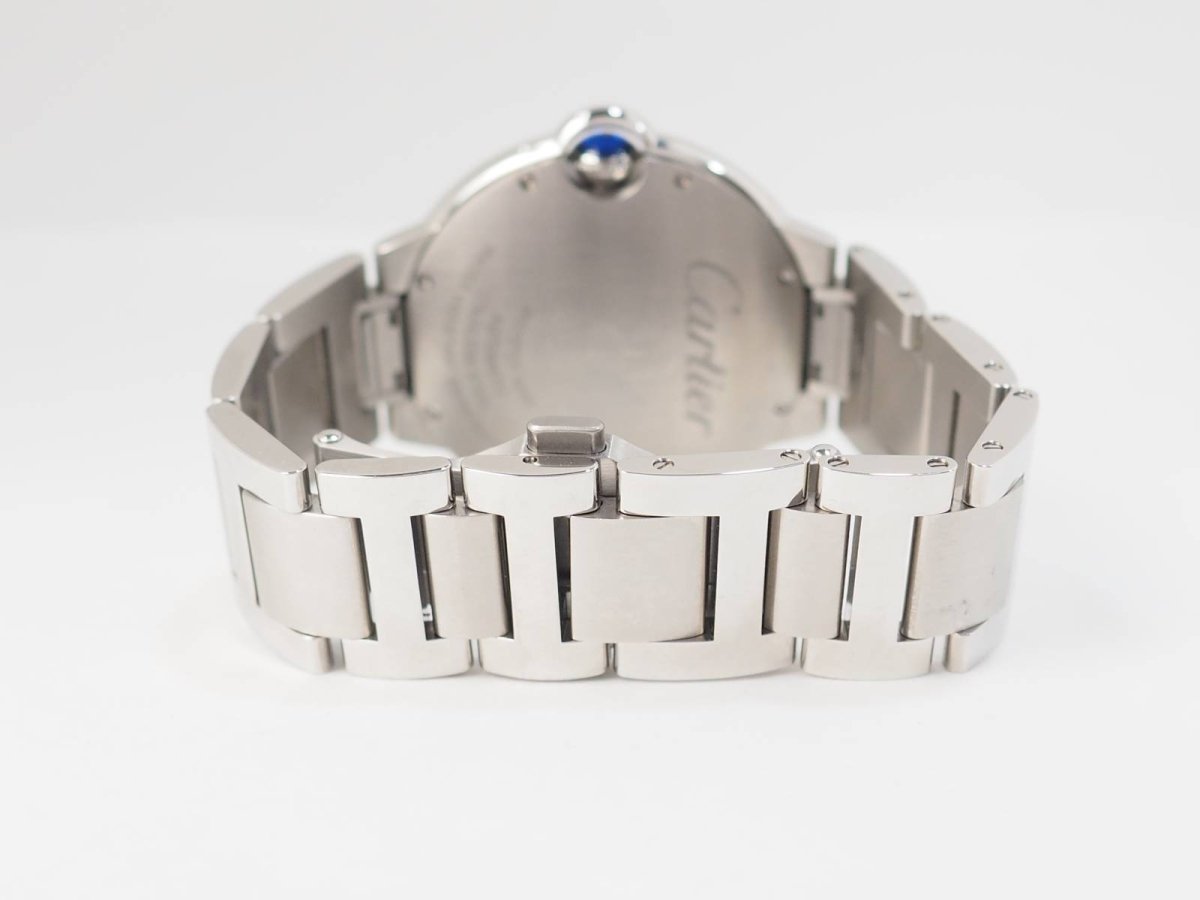 Montre Cartier Ballon bleu Réf 4345 Full Set Acier - Maison Eloe