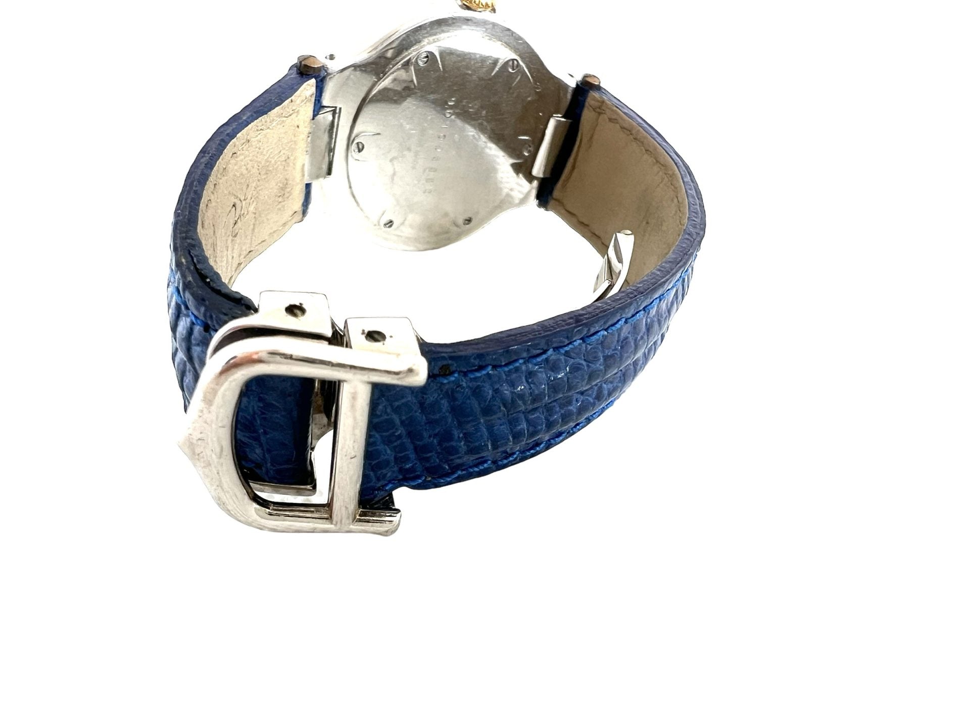 Cartier Must 21 watch in steel on leather
