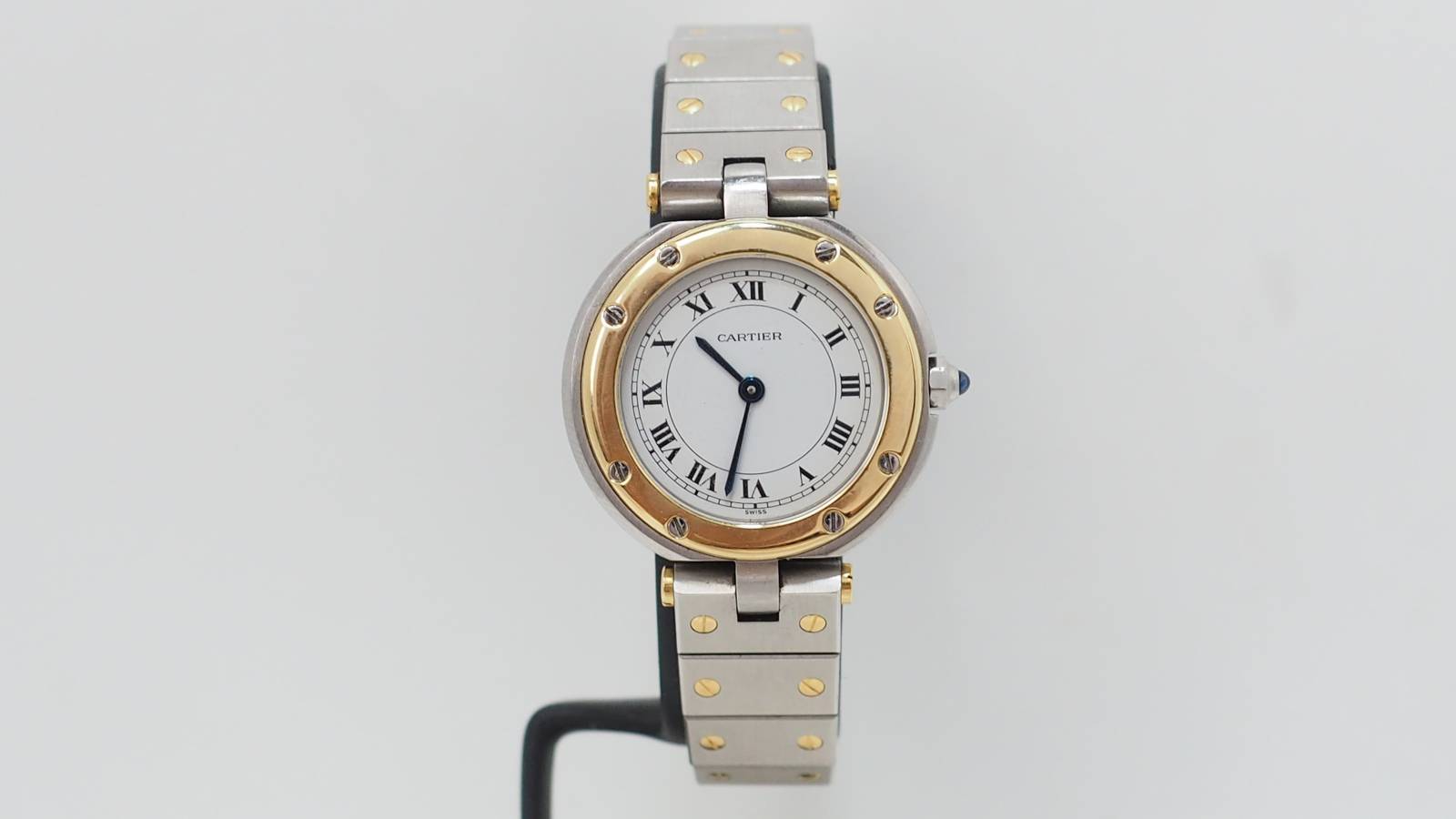 Cartier, Montre Santos Vendome Or et Acier