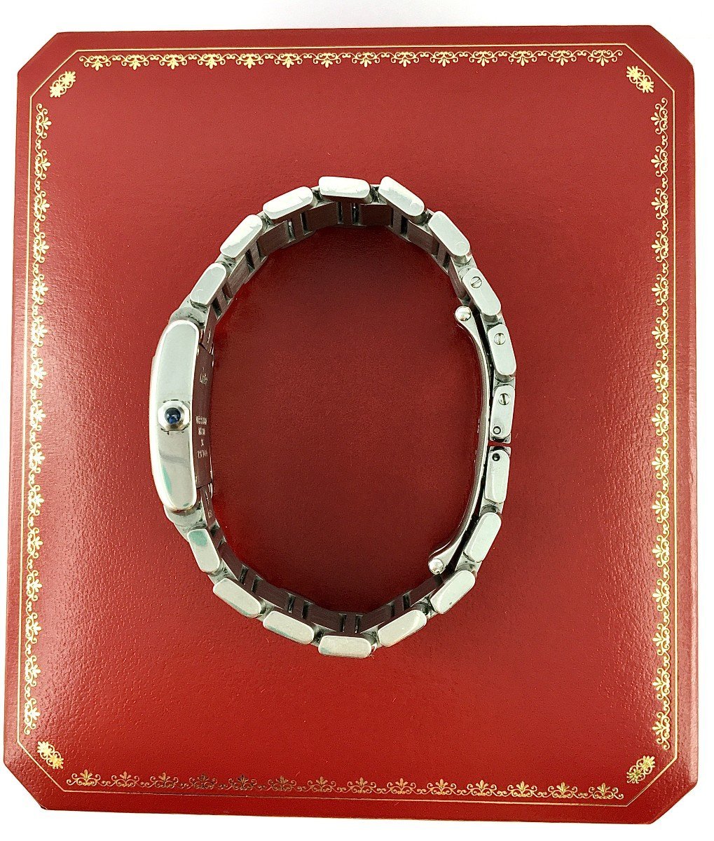 Montre Cartier Tank Française Dame Acier - Maison Eloe