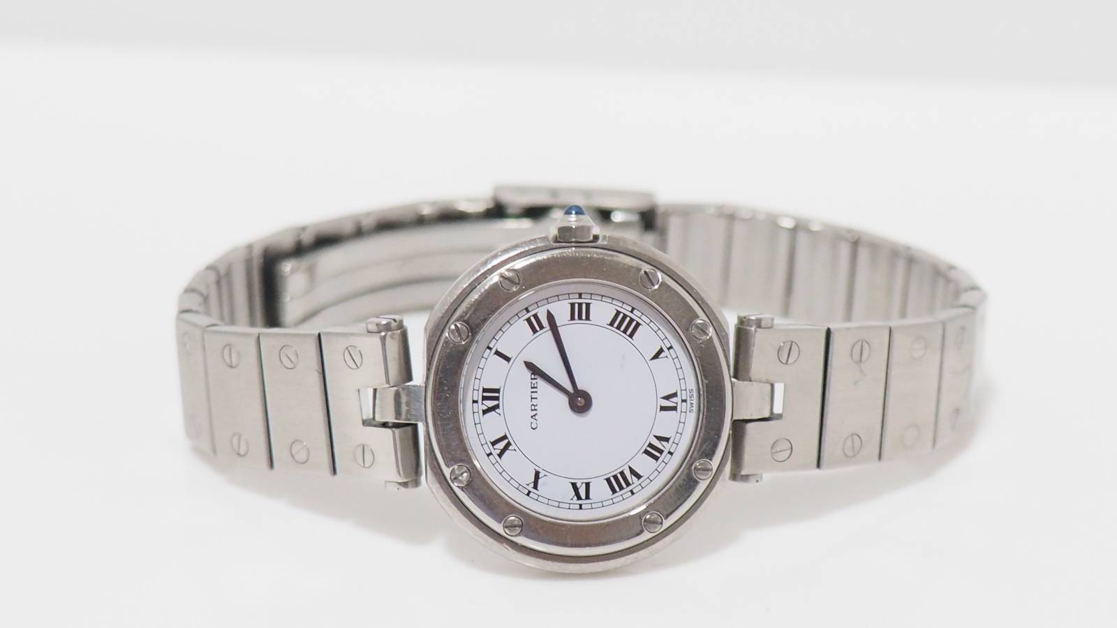 Cartier, Santos Vendôme Watch in Steel on Steel