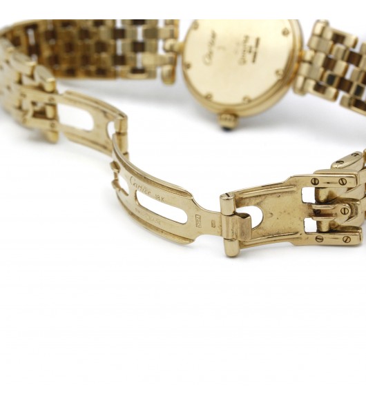 Cartier, "Vendome" Watch in Gold on Gold