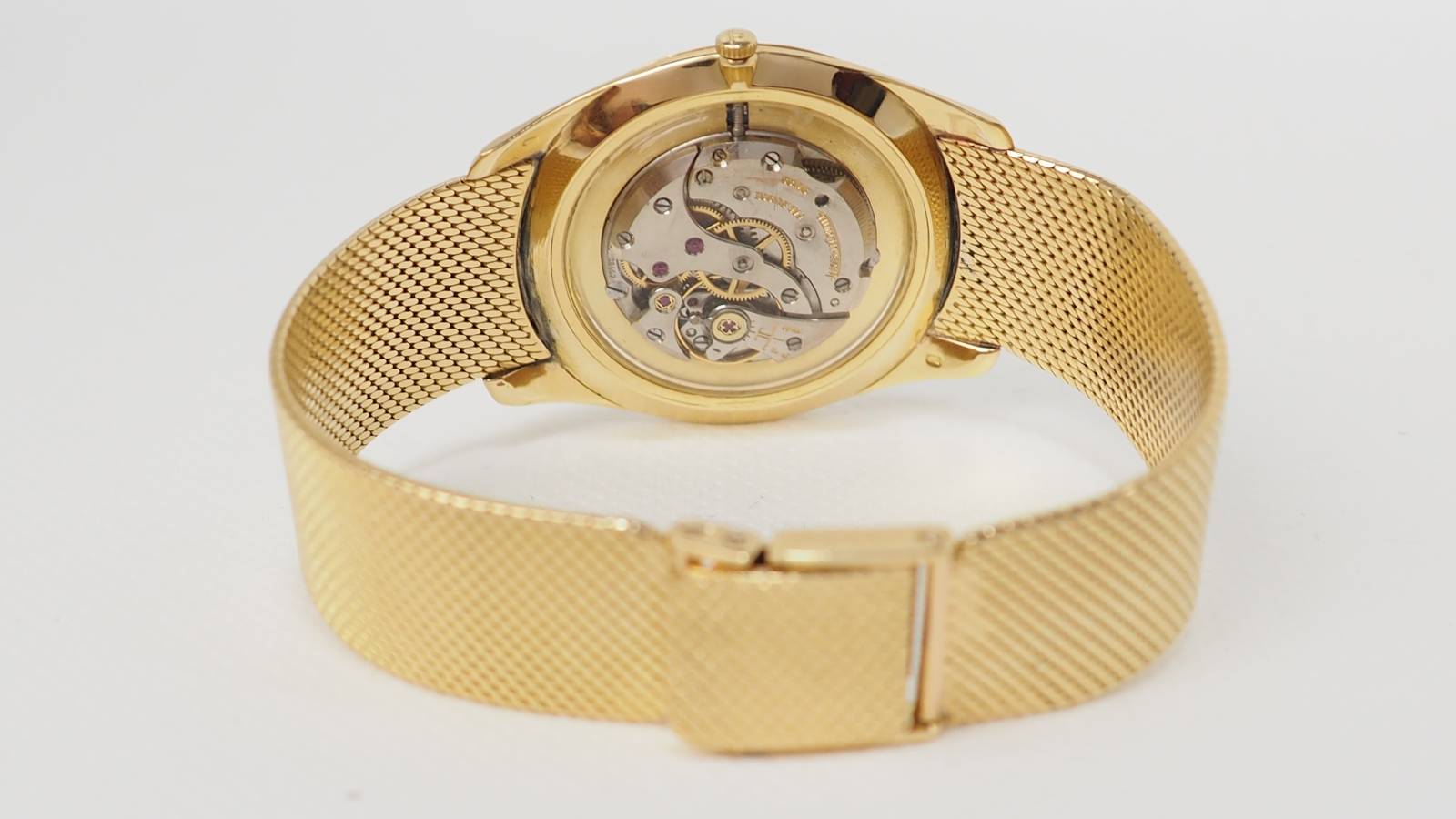 Montre Jaeger LeCoultre vintage en or sur or