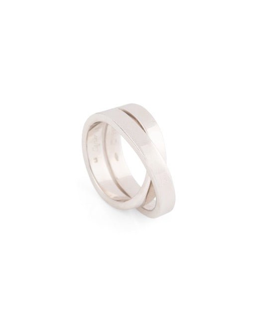 Cartier bague Vintage en or blanc 18K - Maison Eloe