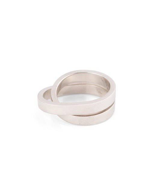 Cartier bague Vintage en or blanc 18K - Maison Eloe