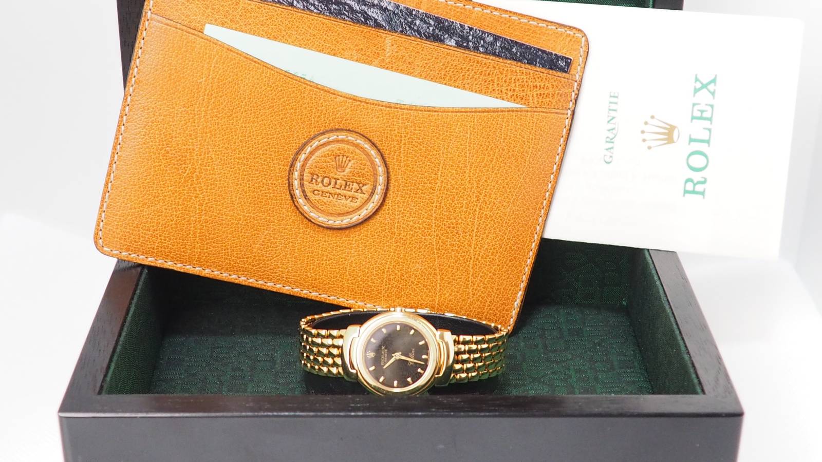 Rolex, Cellini vintage 18K yellow gold, full set