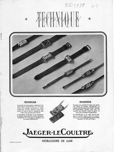 Montre secrète Jaeger Lecoultre en or rose.