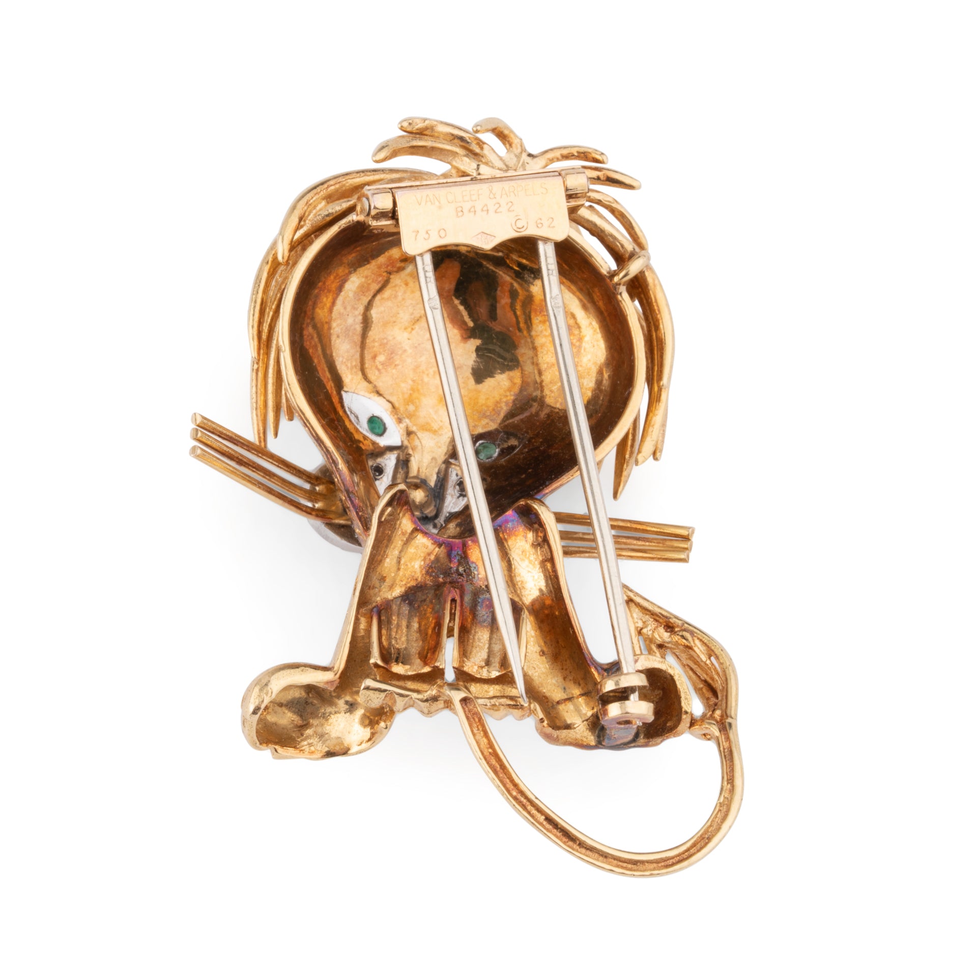 Van Cleef & Arpels “Ruffled Lion” Brooch