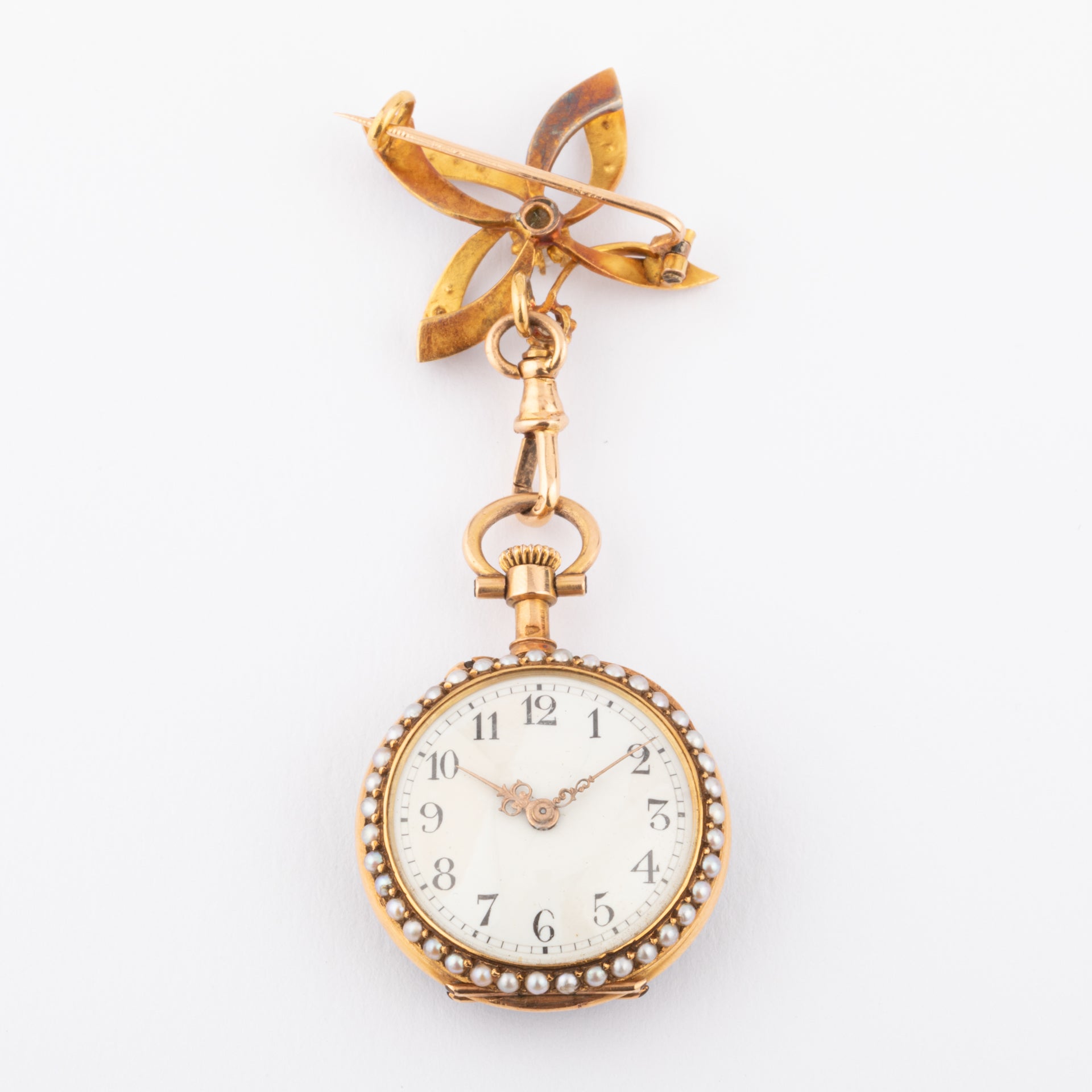 Montre "de col" circa 1900
