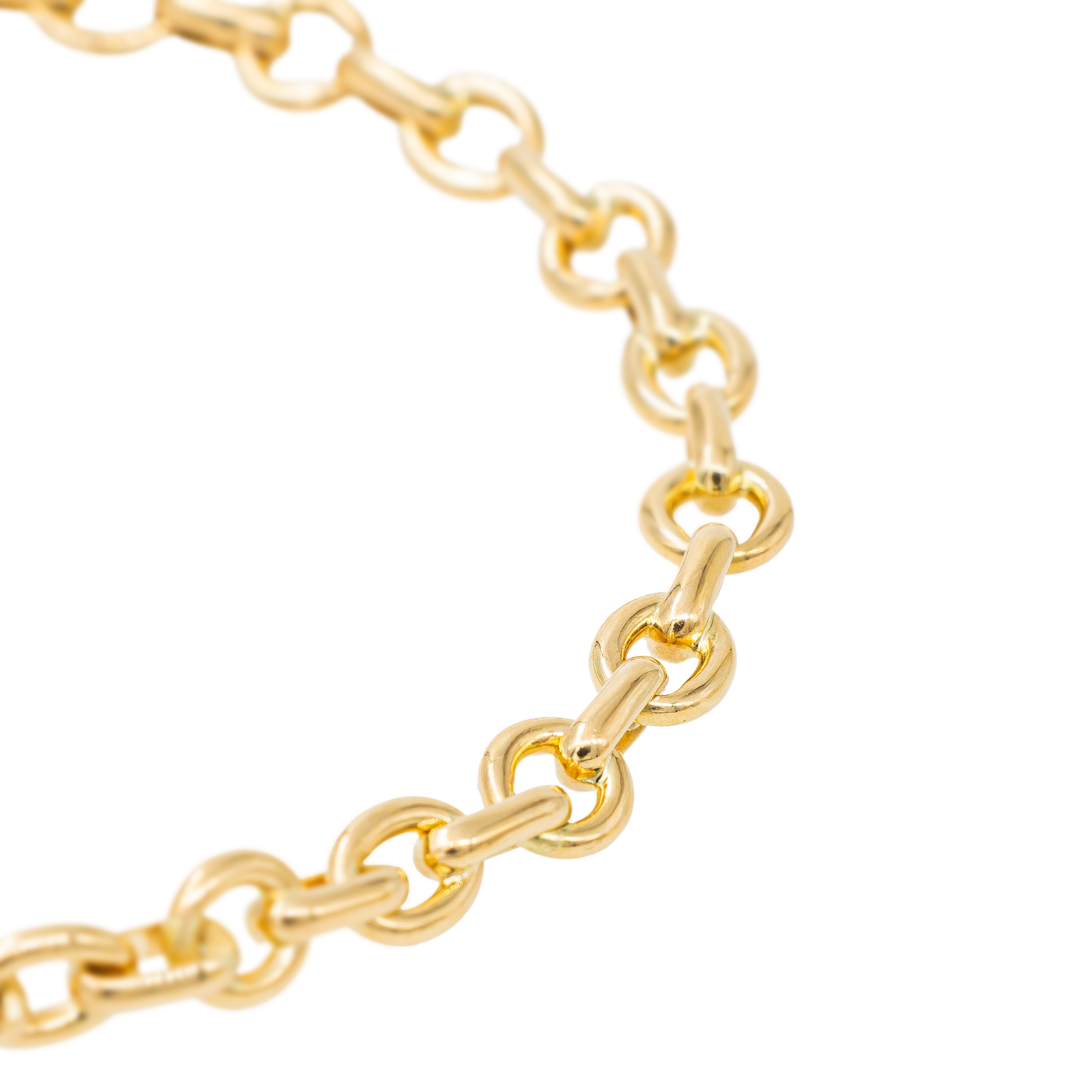 Chaumet Bracelet Maille Jaseron Or Jaune Maison ELOE