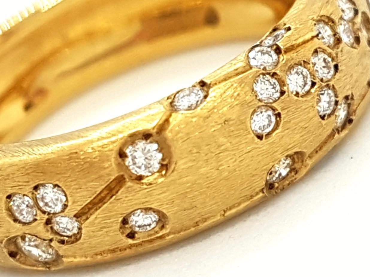 Repossi Astral Ring Yellow Gold Diamond
