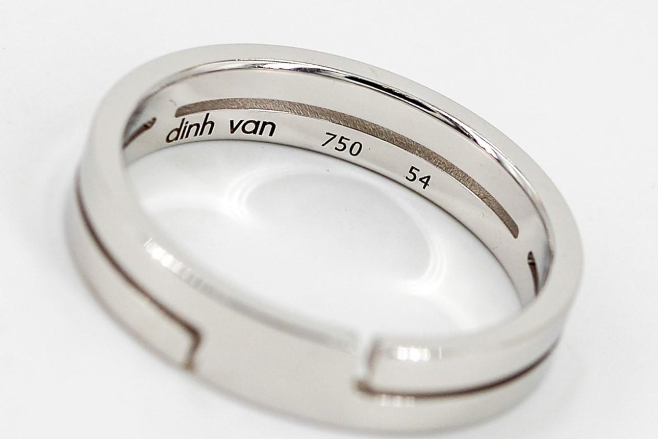 Dinh Van Seventies Ring White Gold