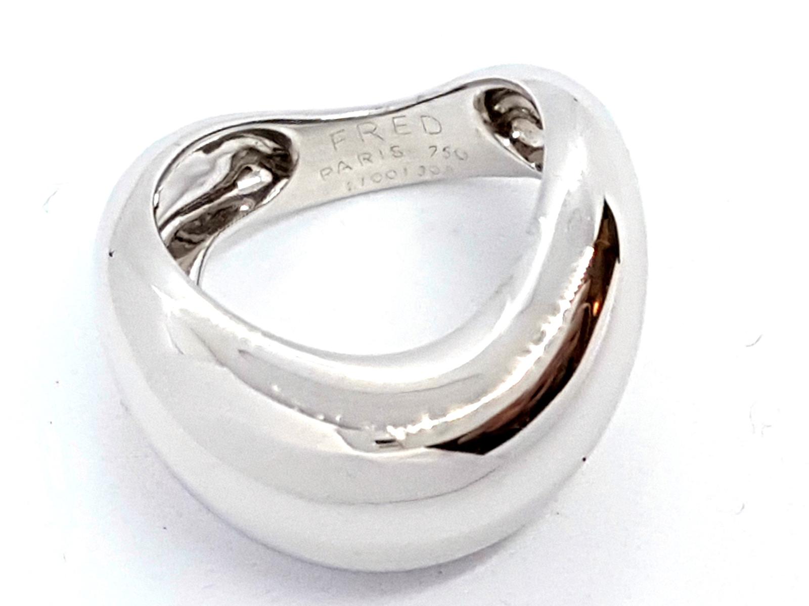 Fred Mouvementé Ring White Gold