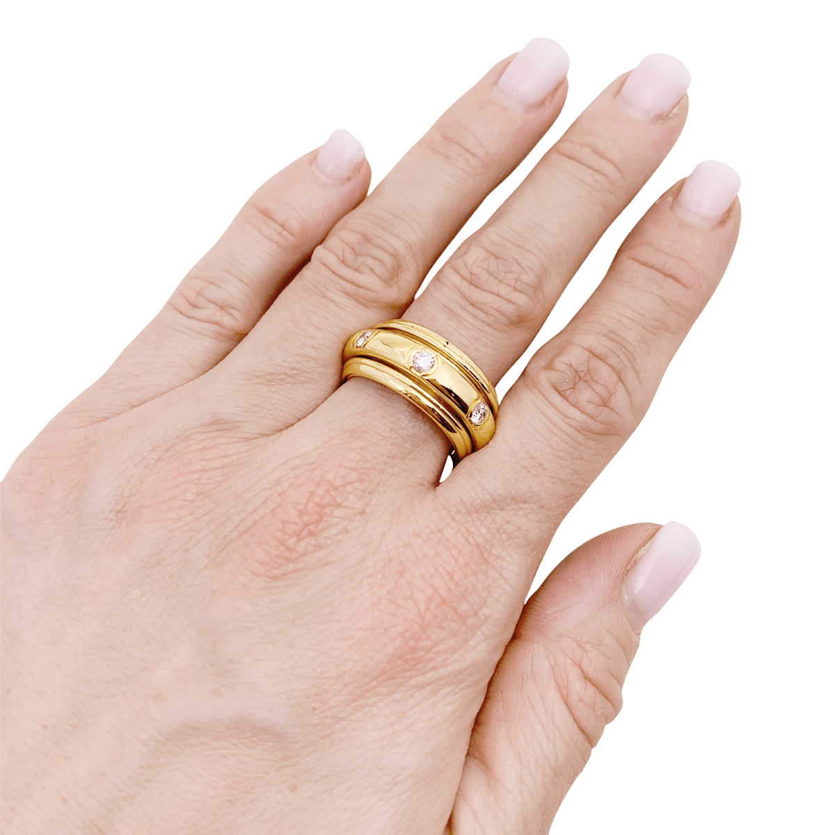 Bague Piaget "Possession" or jaune, diamants. - Maison Eloe