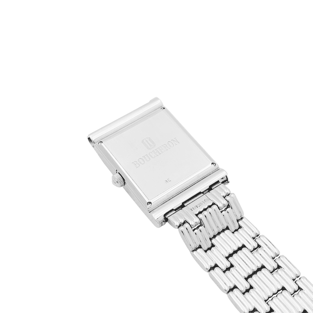 Montre Boucheron, "Reflet", acier.