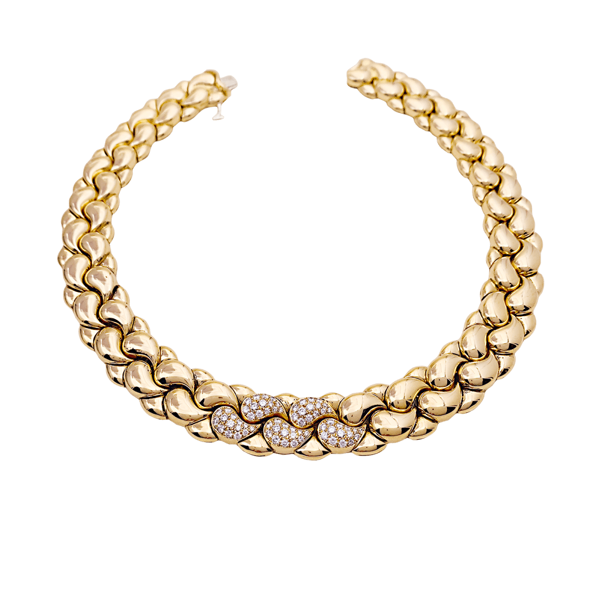 Collier - Sautoir CHOPARD CASMIR, or et diamants. - Maison Eloe