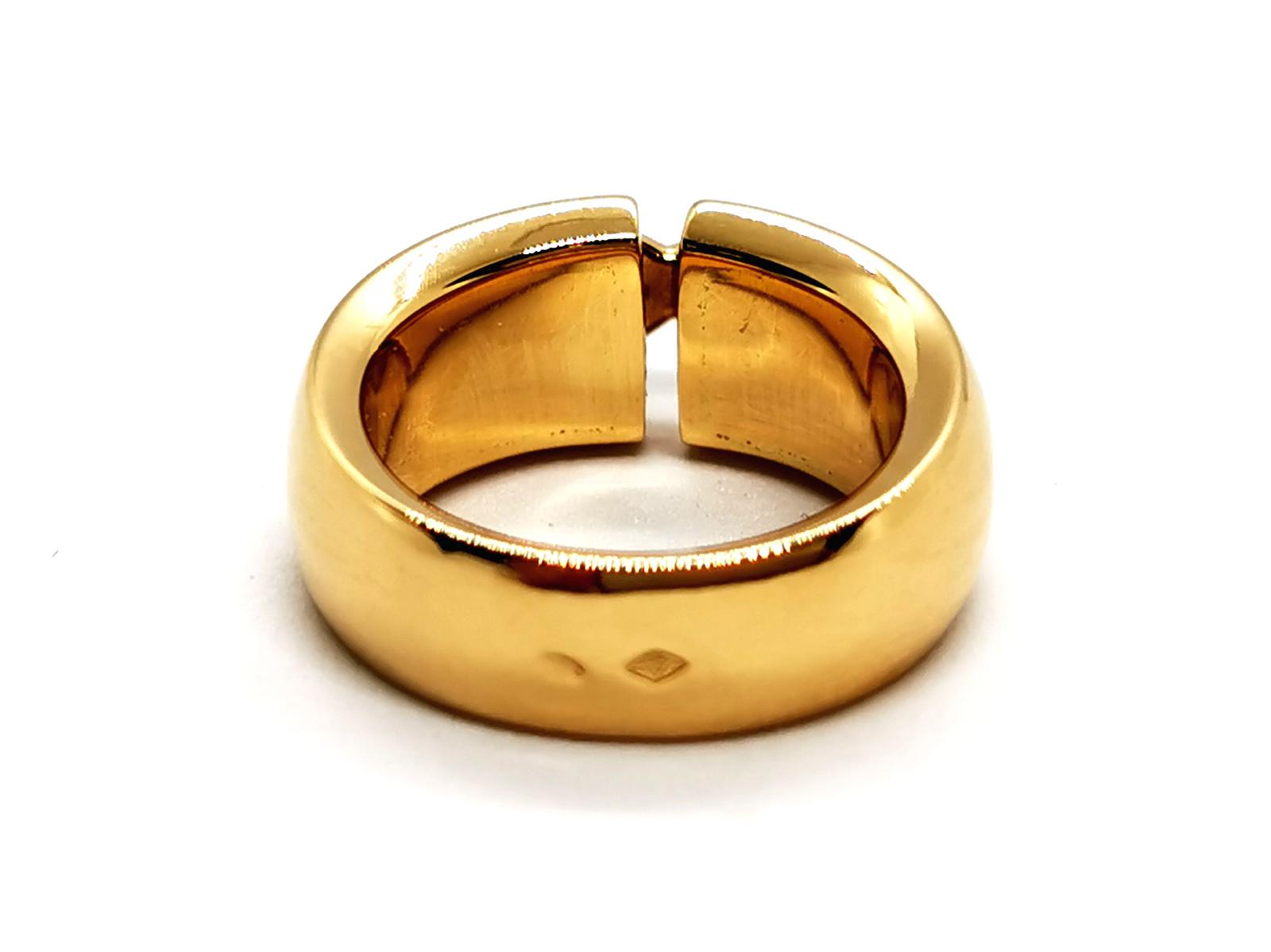 Chaumet Links Ring Yellow Gold Diamond