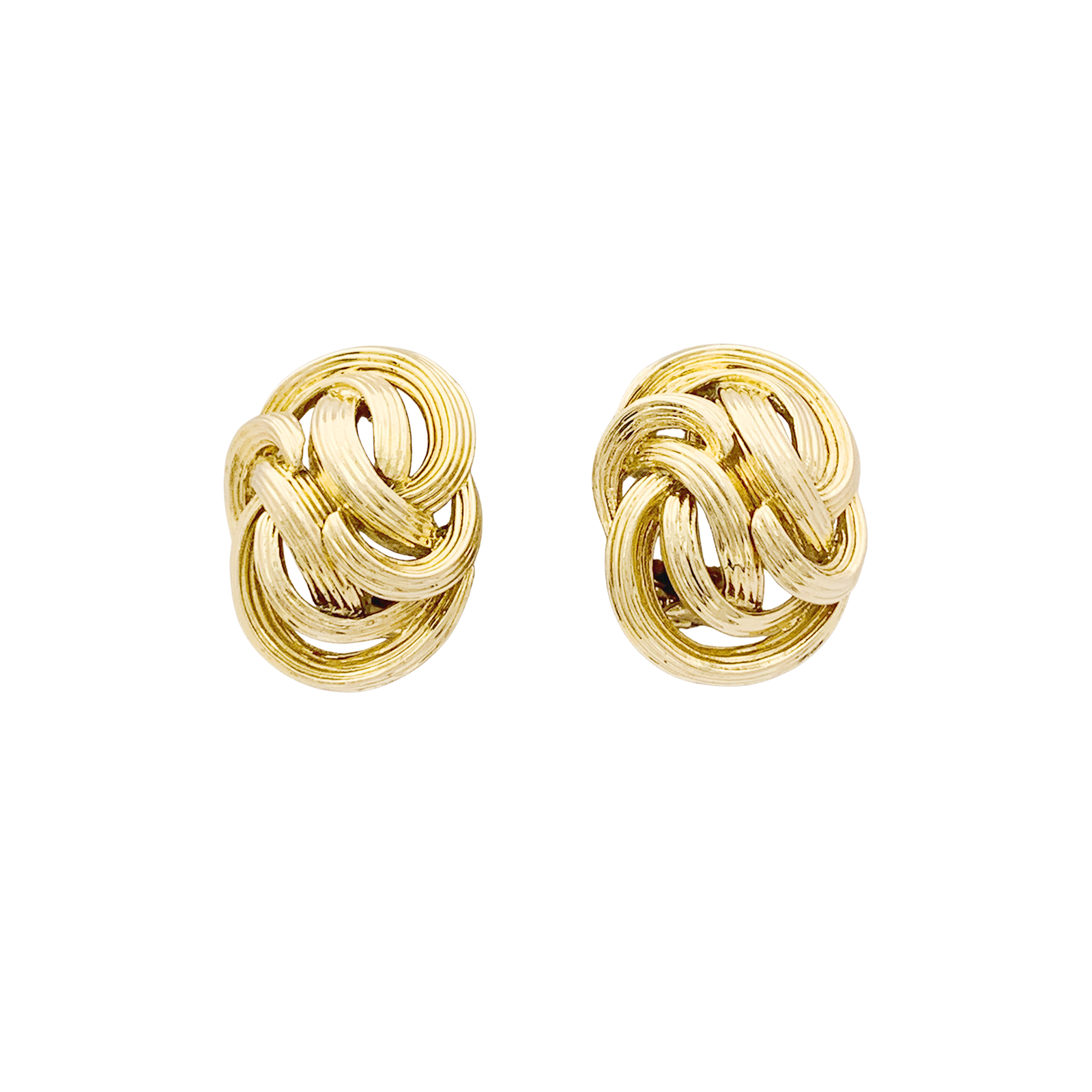 Boucles d'oreilles TIFFANY & CO, or jaune.