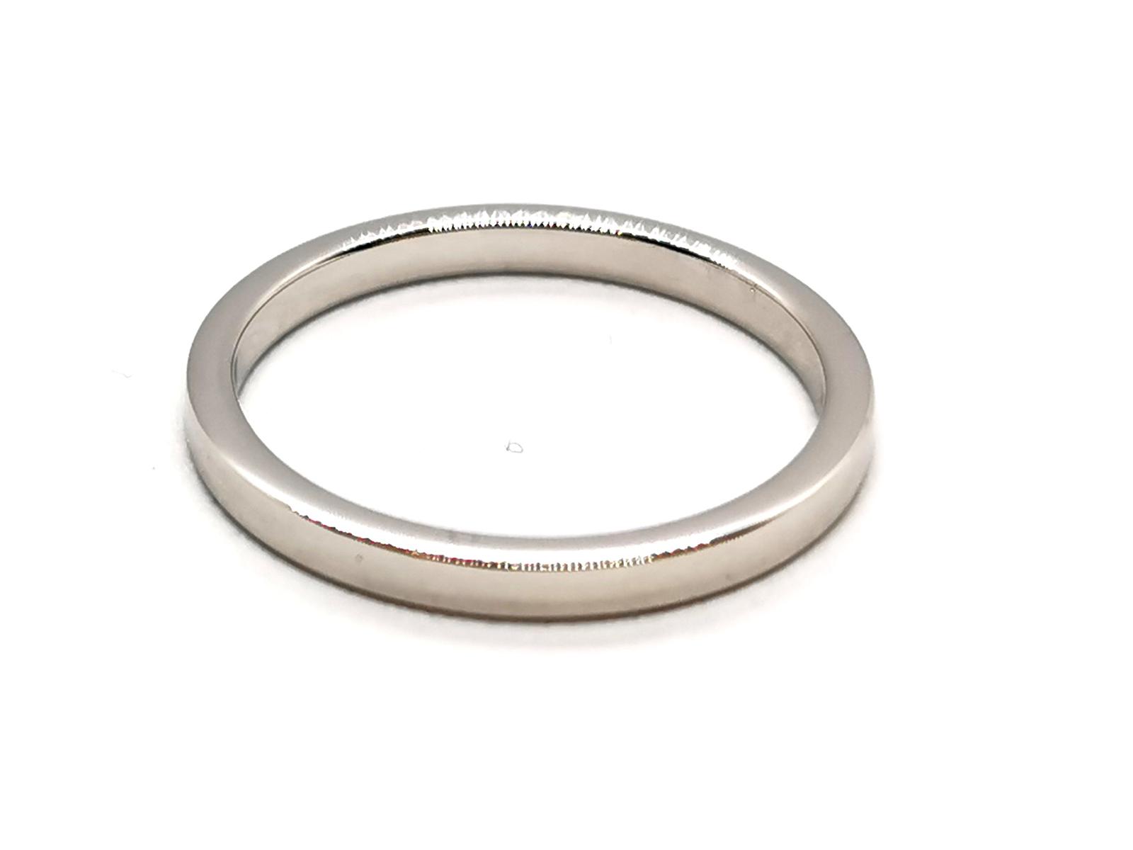 Dinh Van White Gold Wedding Ring