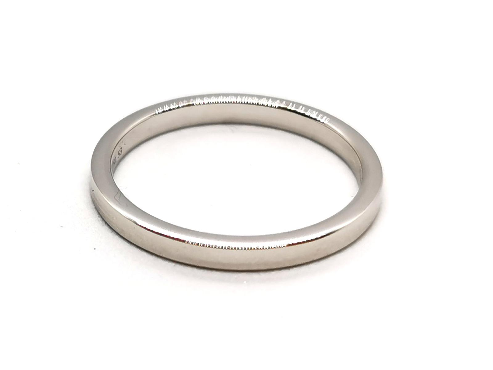Dinh Van White Gold Wedding Ring