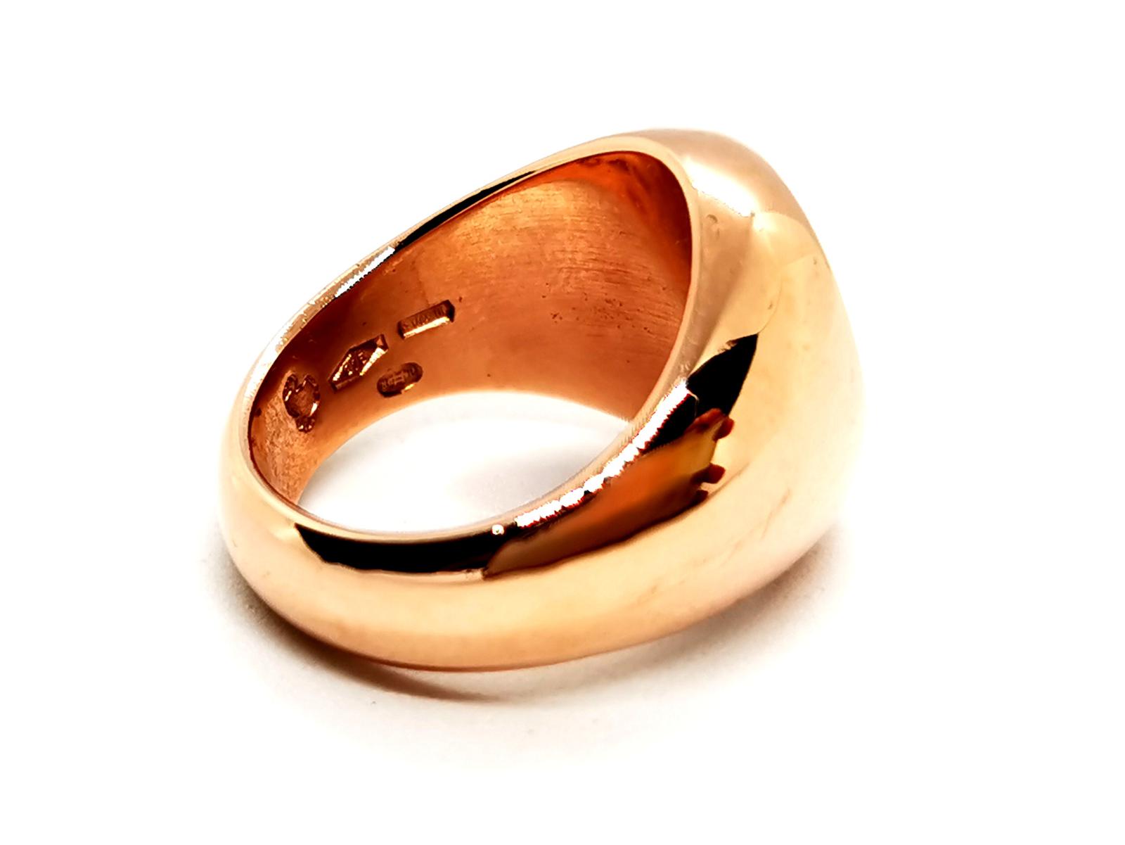 Dodo Pomellato Signet Ring Rose Gold