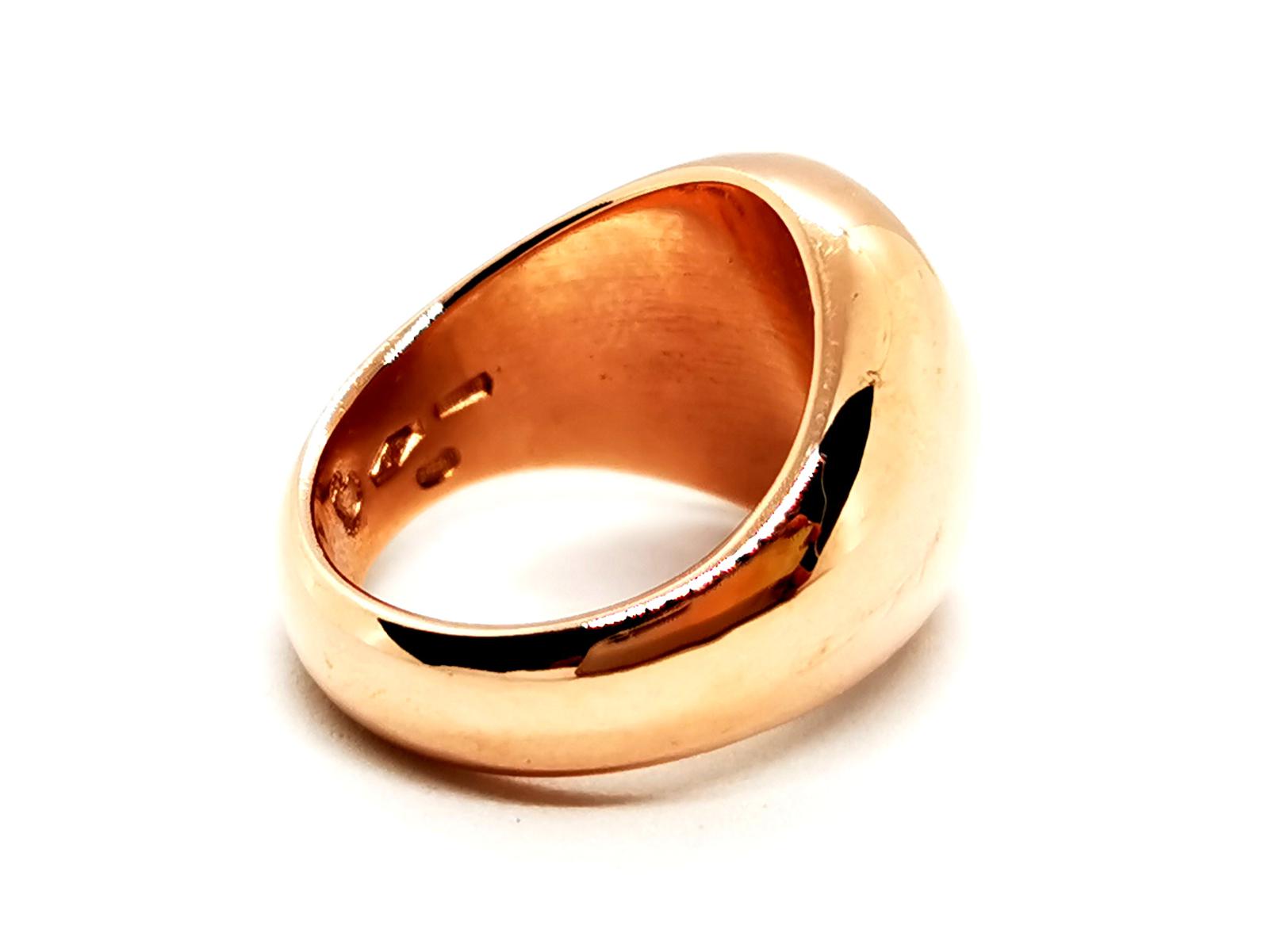 Dodo Pomellato Signet Ring Rose Gold
