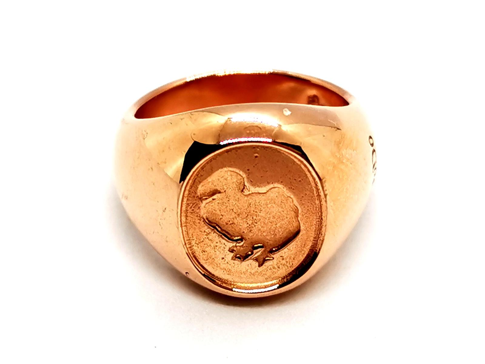 Dodo Pomellato Signet Ring Rose Gold