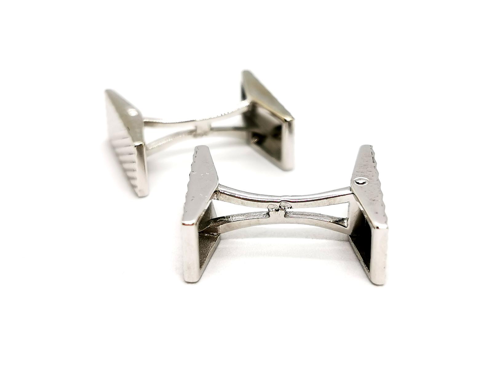 Boucheron White Gold Cufflinks