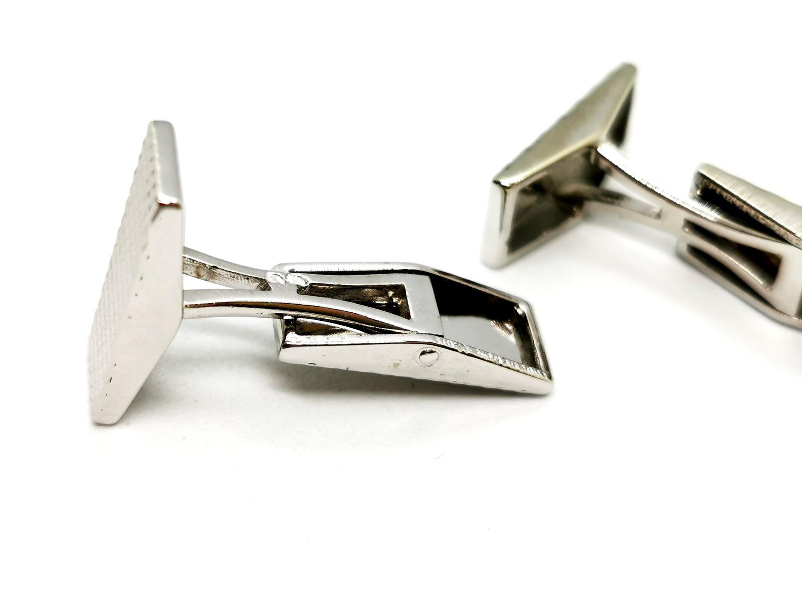 Boucheron White Gold Cufflinks