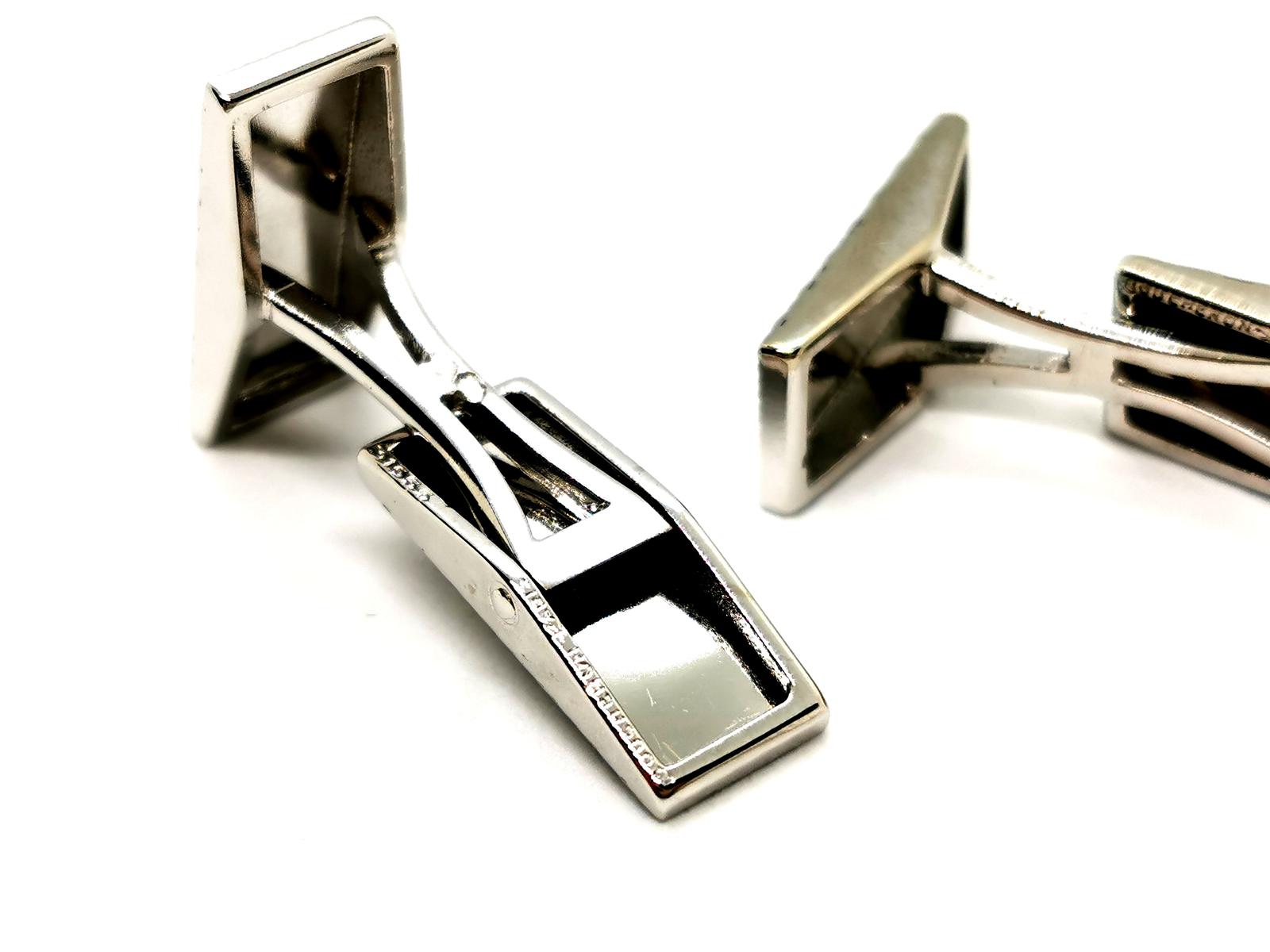 Boucheron White Gold Cufflinks