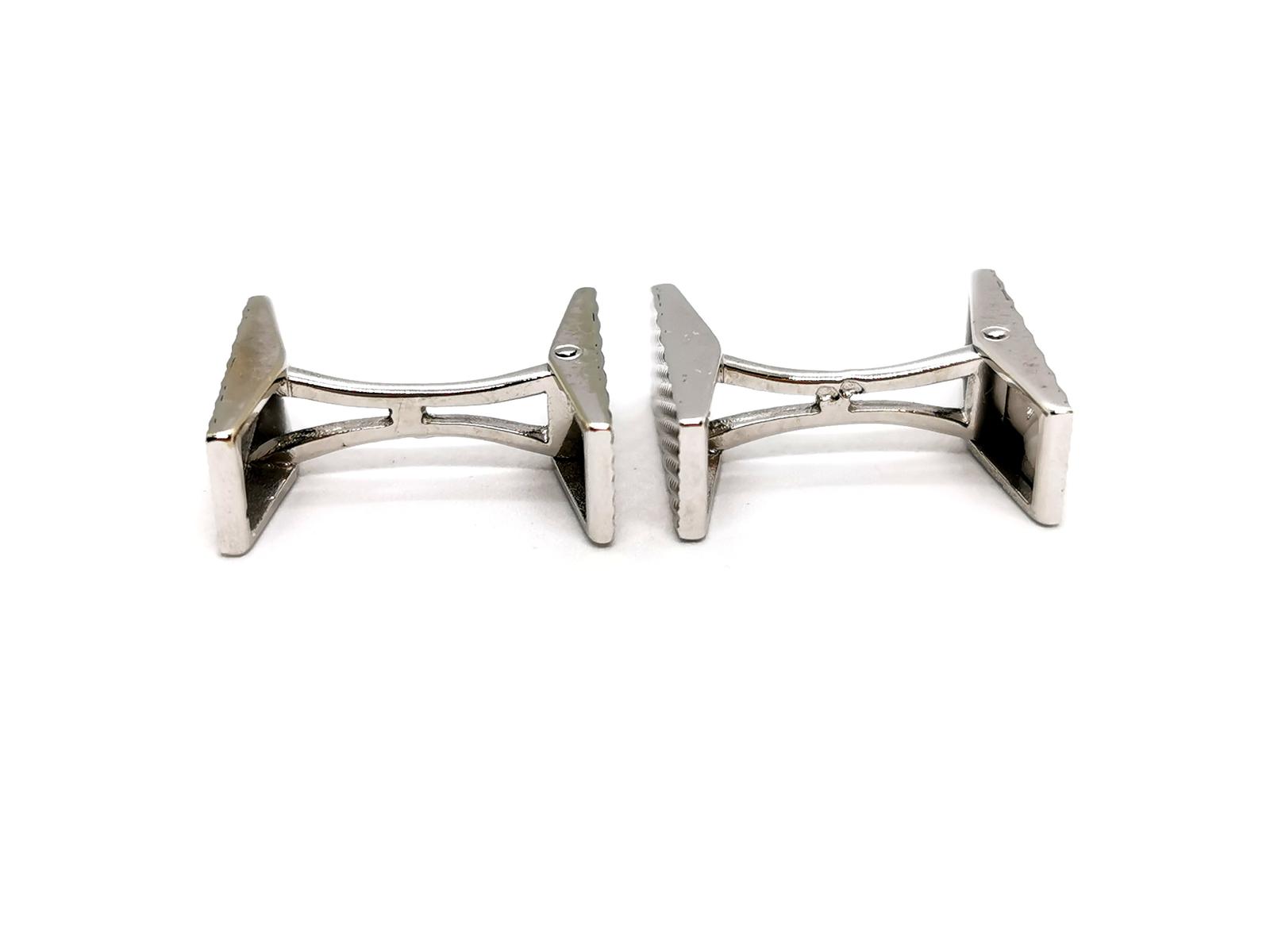 Boucheron White Gold Cufflinks