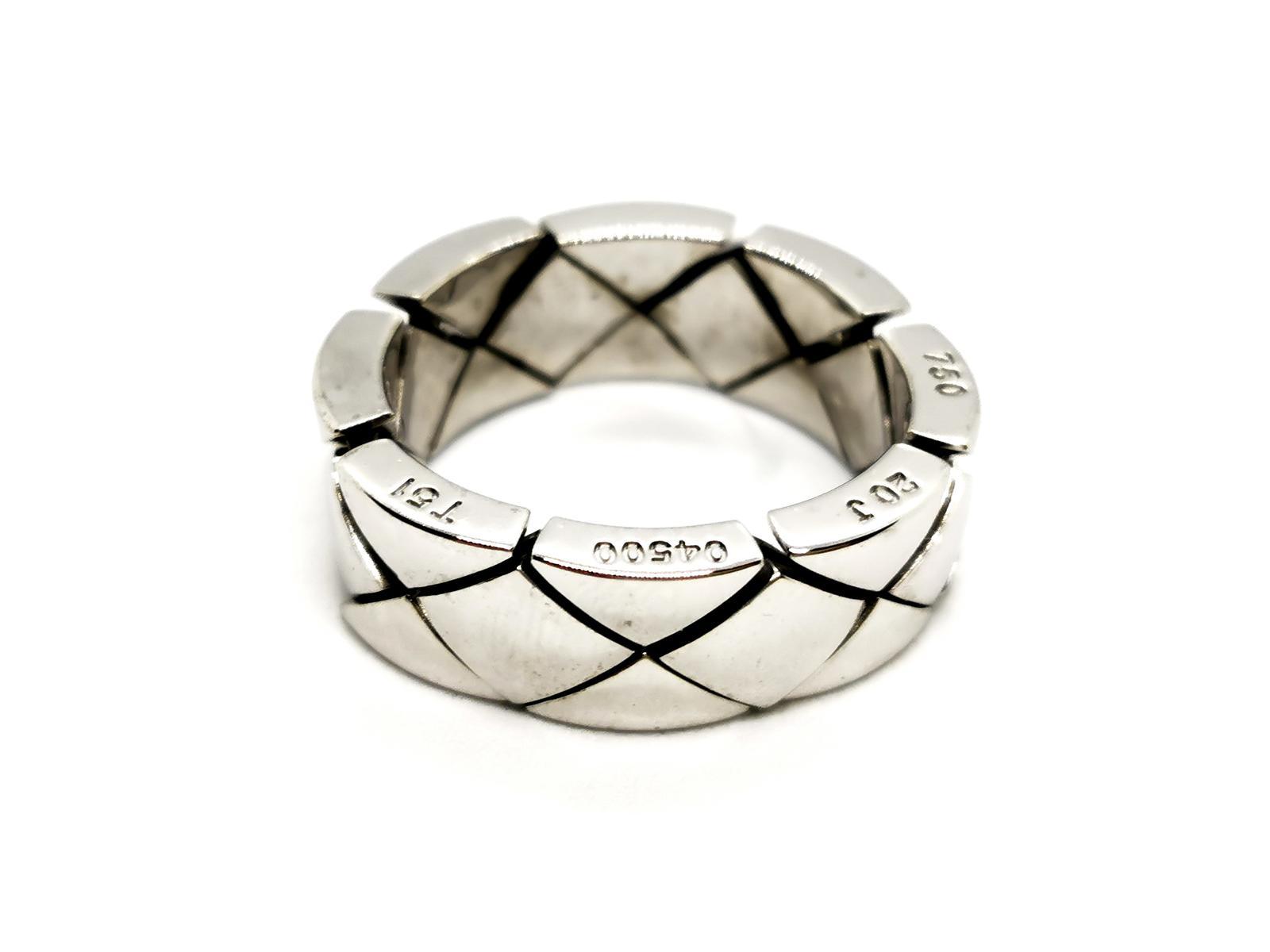 Chanel Coco Crush Ring White Gold