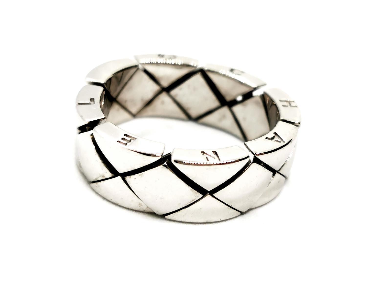 Chanel Coco Crush Ring White Gold