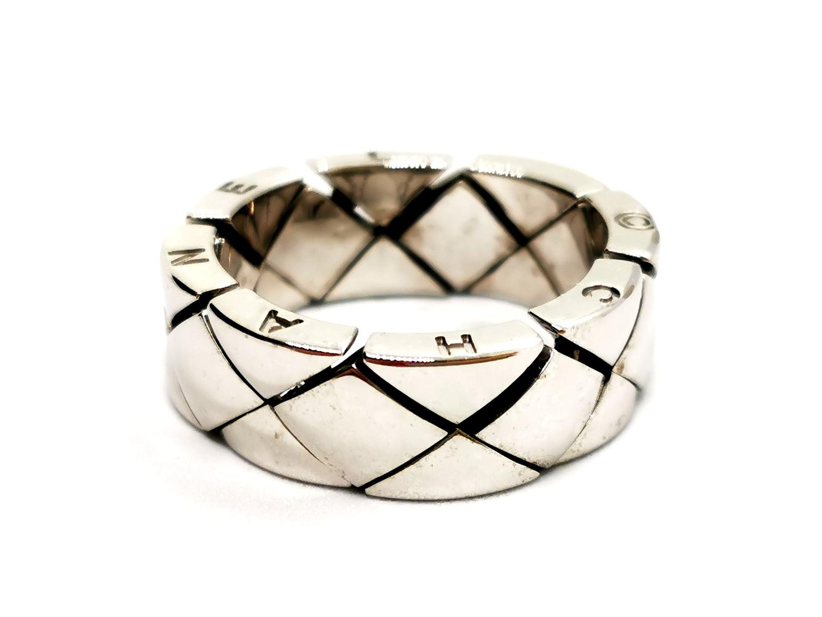 Chanel Coco Crush Ring White Gold
