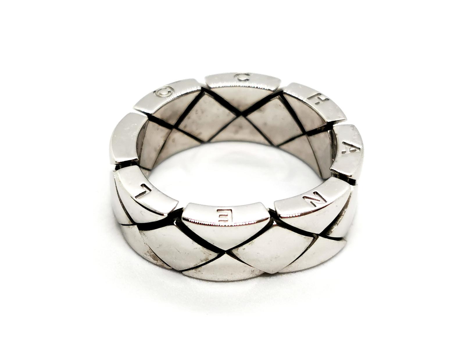 Chanel Coco Crush Ring White Gold