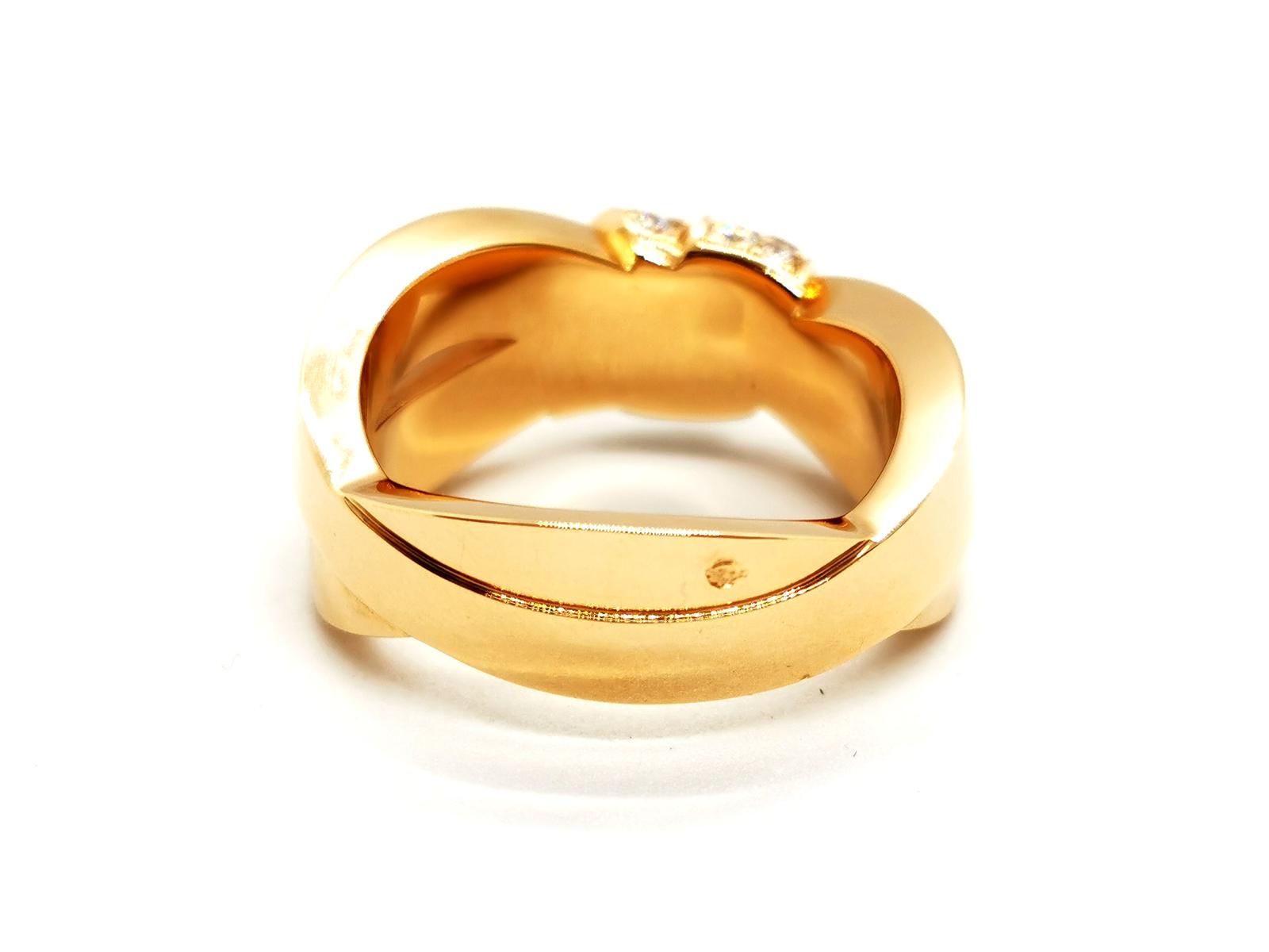 Chaumet Links Ring Rose Gold Diamond