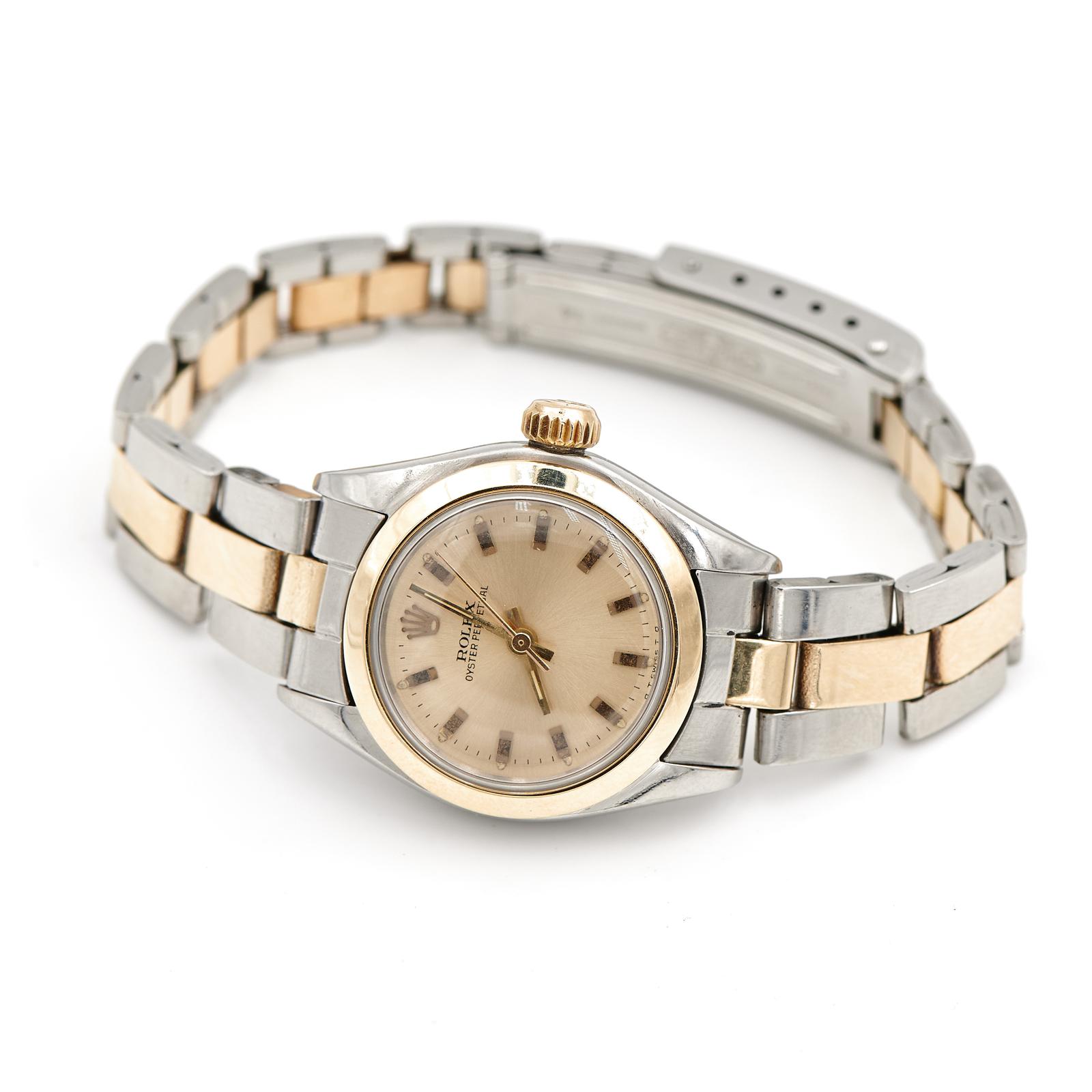 Rolex Oyster Perpetual Watch Steel, Yellow Gold