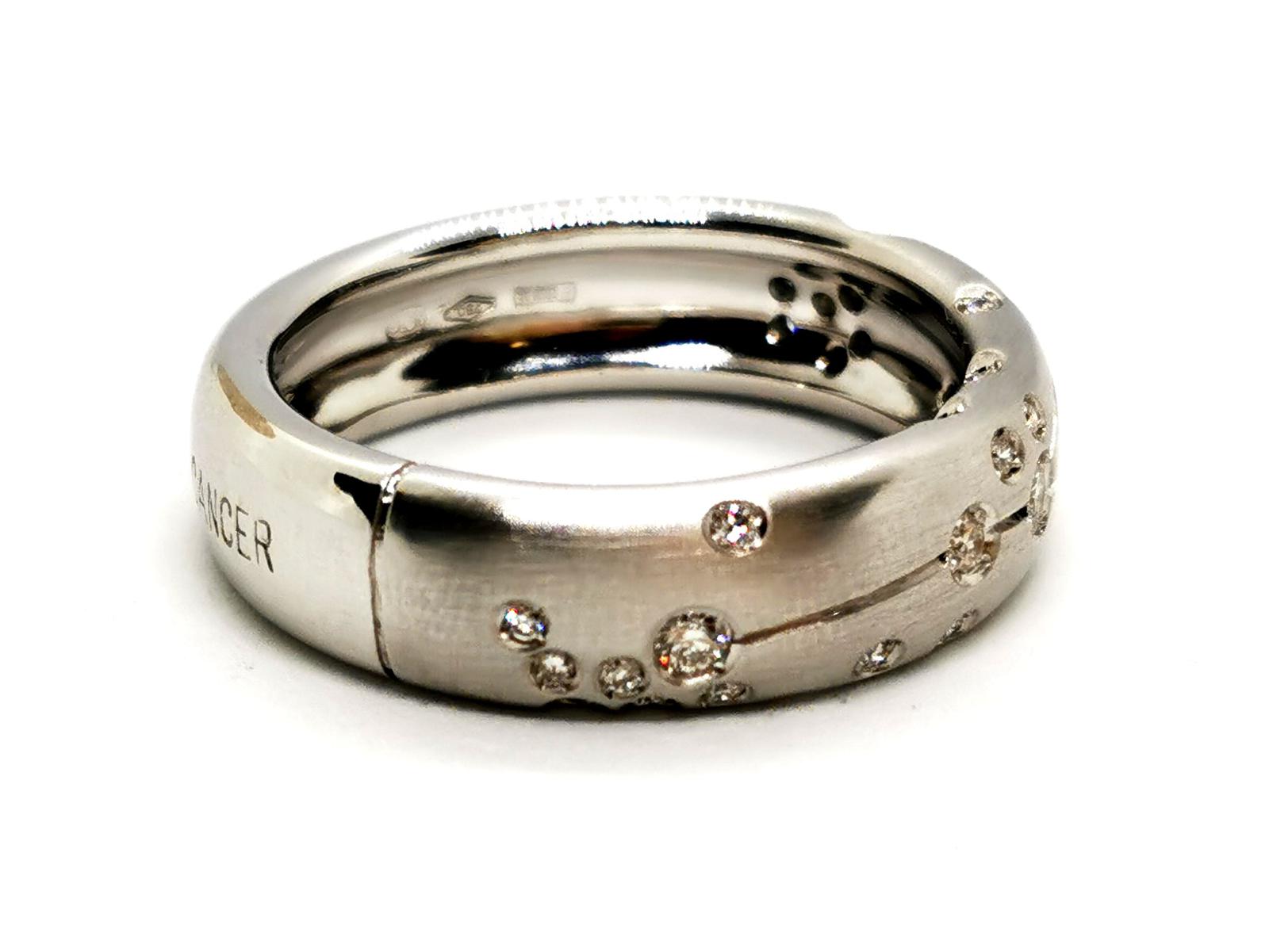 Repossi Astral Ring White Gold Diamond