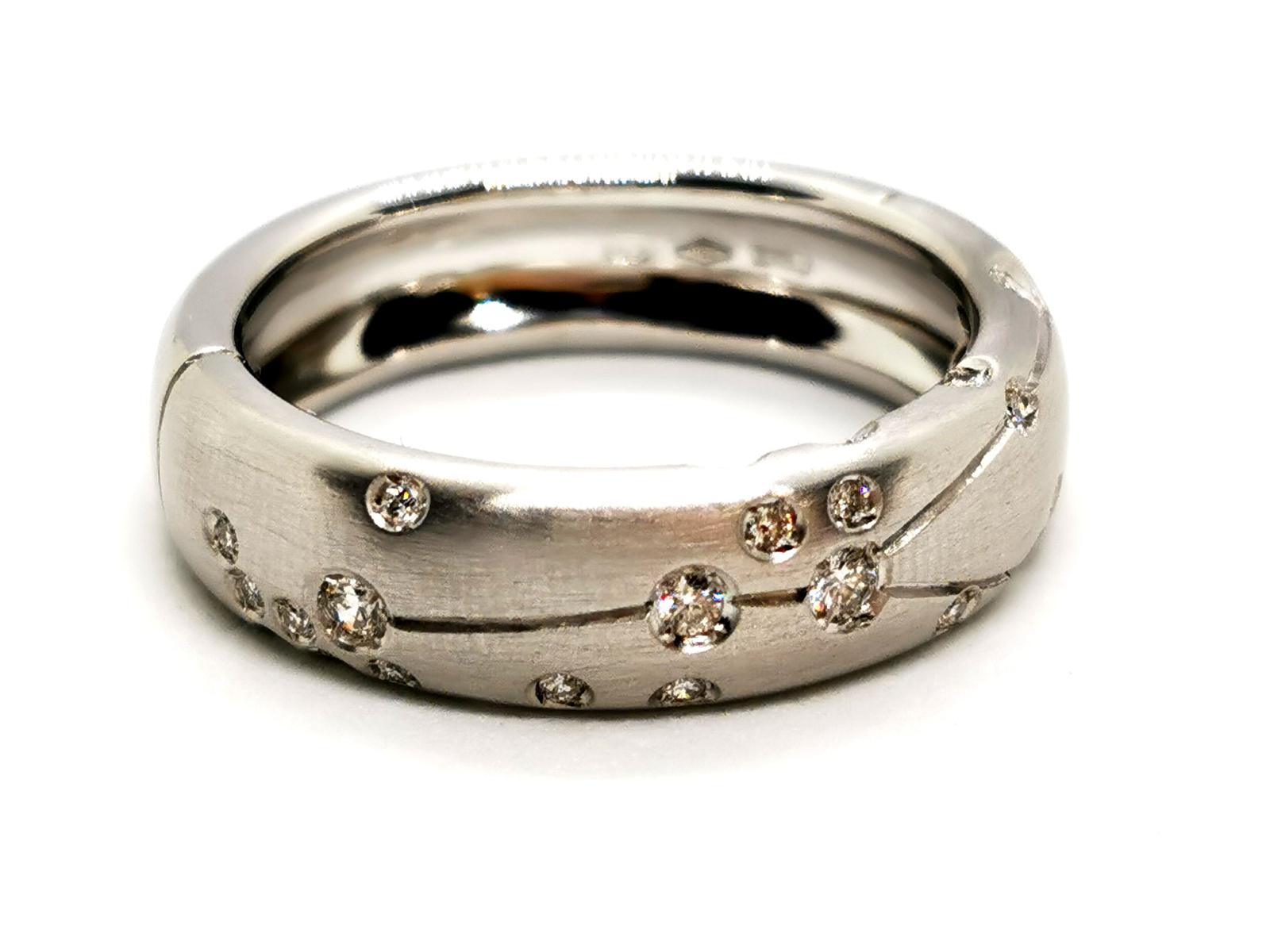 Repossi Astral Ring White Gold Diamond