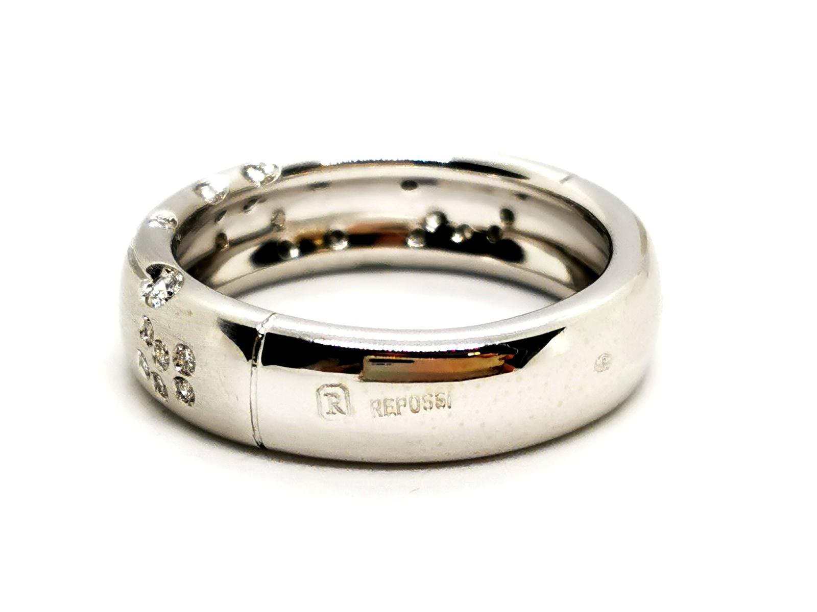 Repossi Astral Ring White Gold Diamond
