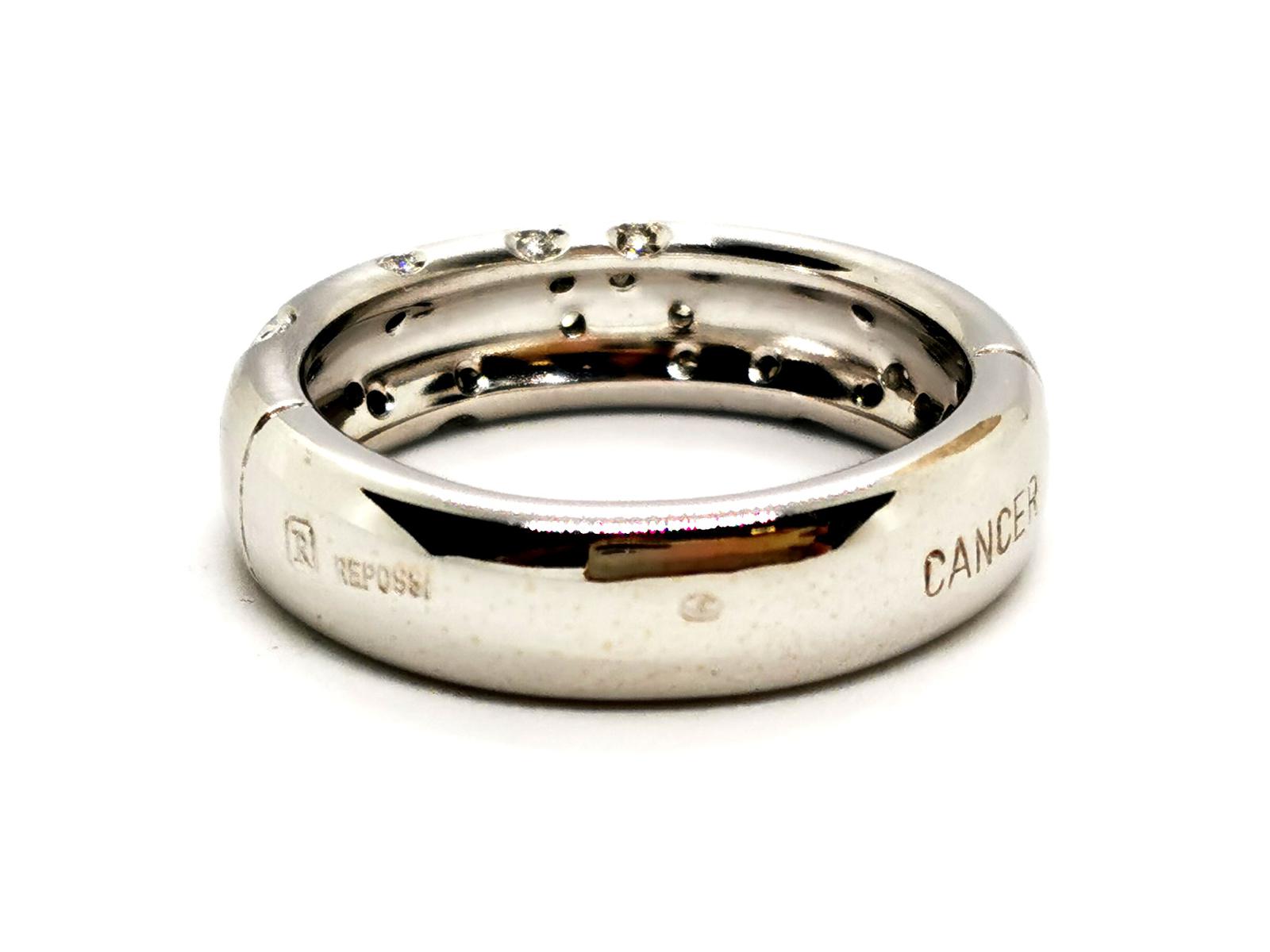 Repossi Astral Ring White Gold Diamond